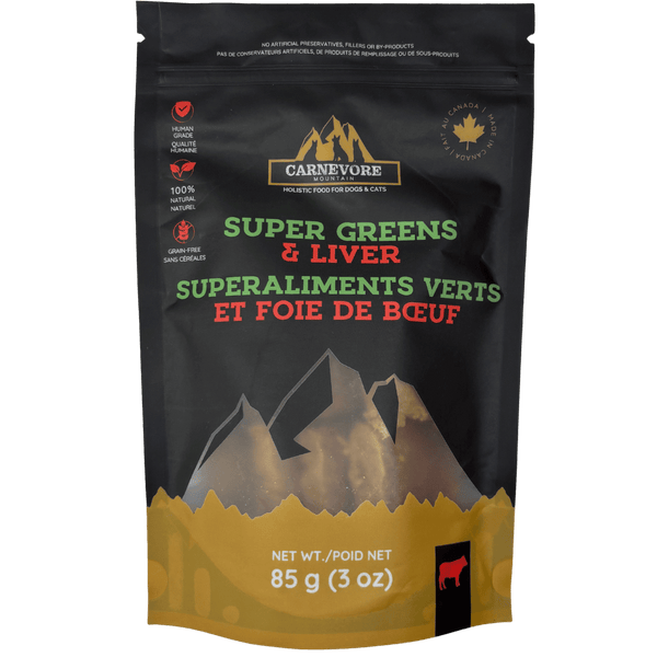 Beef Liver and Super Greens Dog Treats