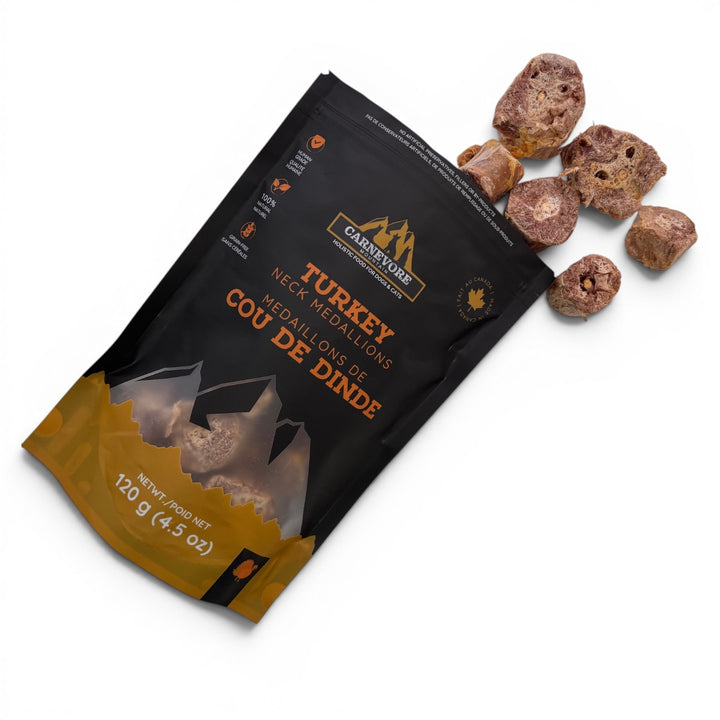 Turkey Neck Medallions – Freeze-Dried